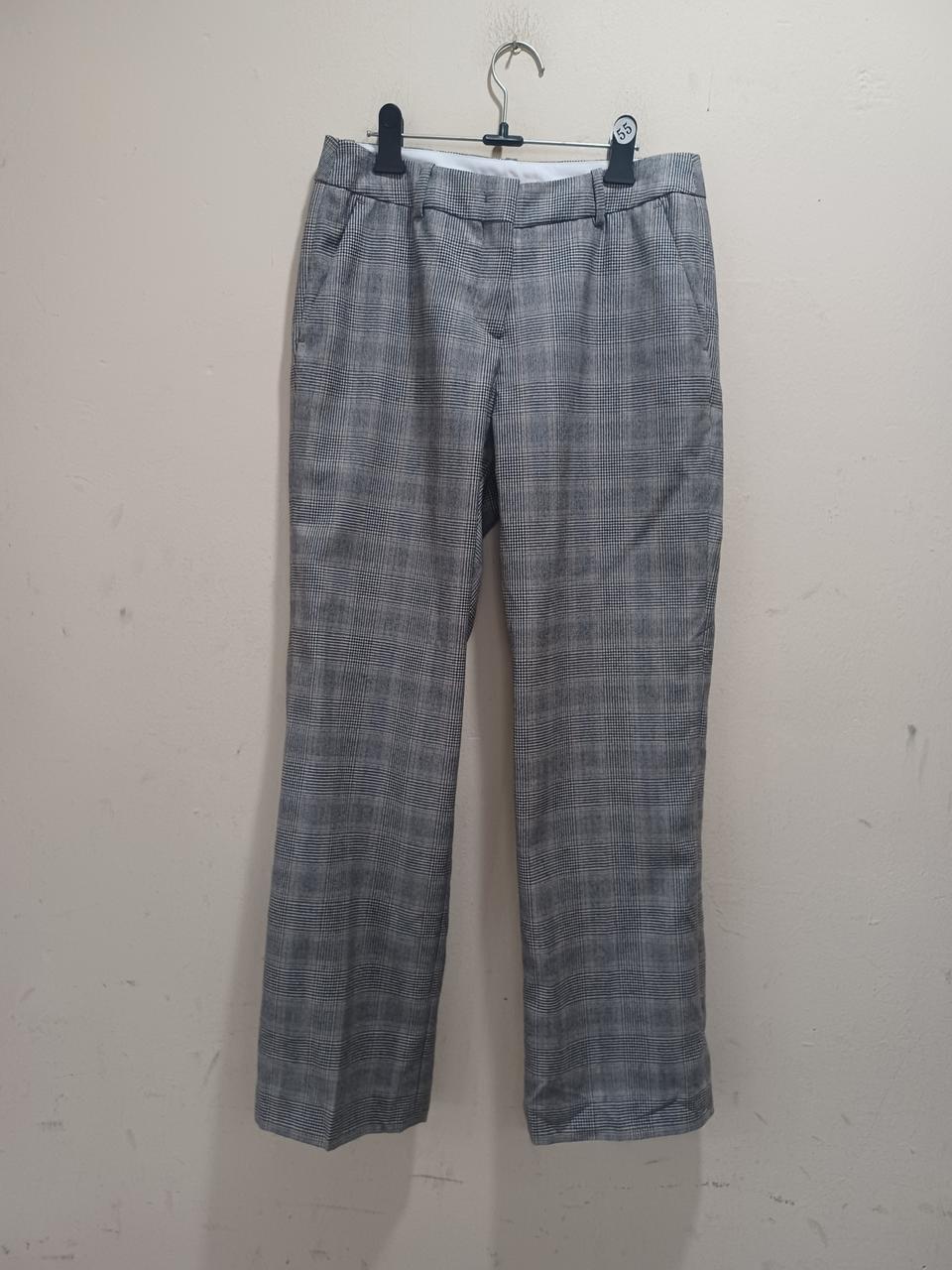 FRONTROW 프론트로우 그레이색 체크무늬 바지