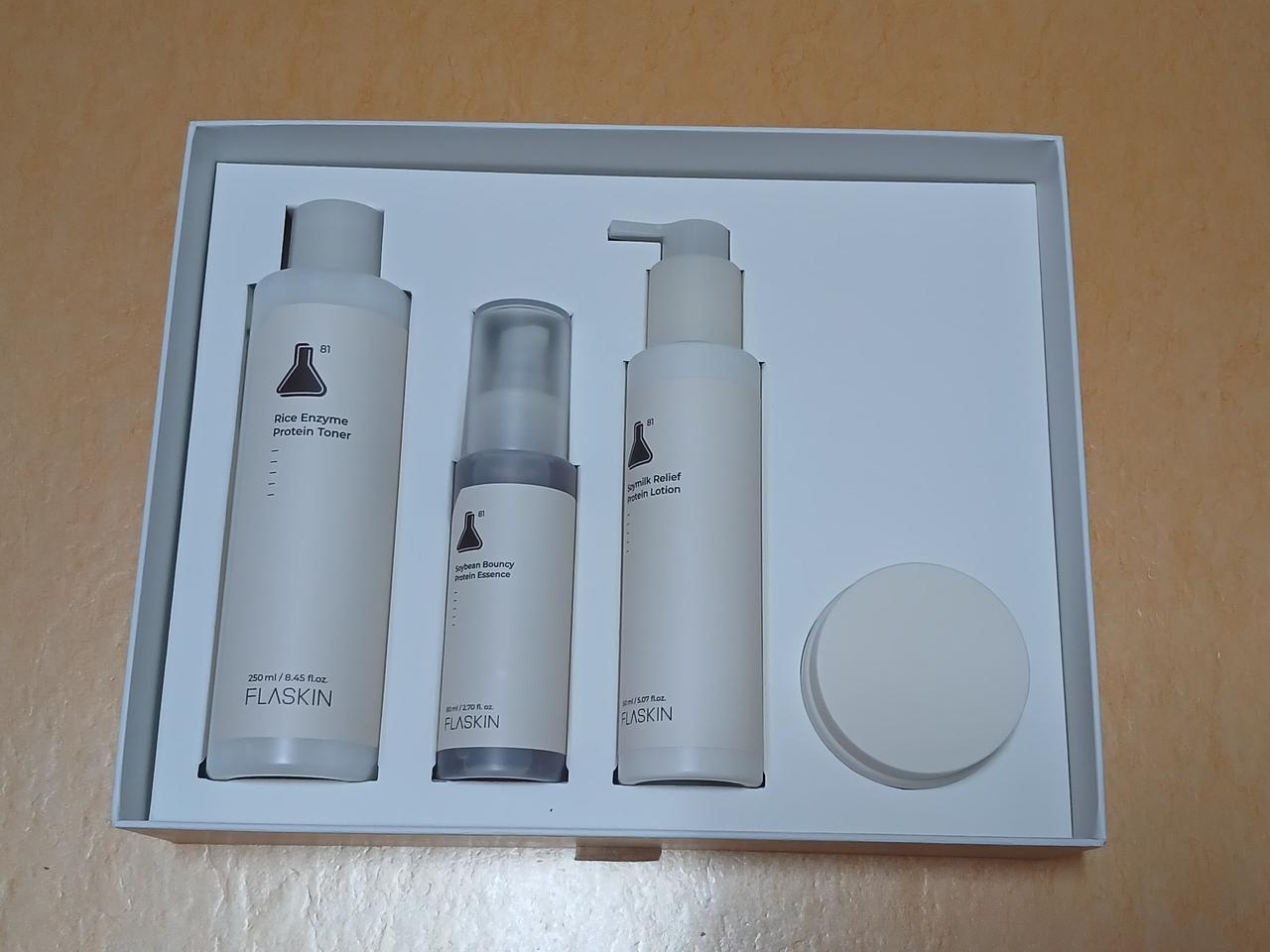 (새상품) 플라스킨 코어강화 단백질 90일 기초케어 세트