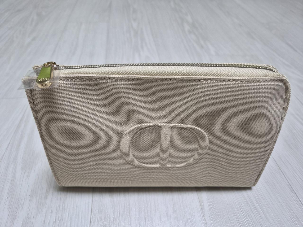 디올 플랫 사각 파우치 (새상품)