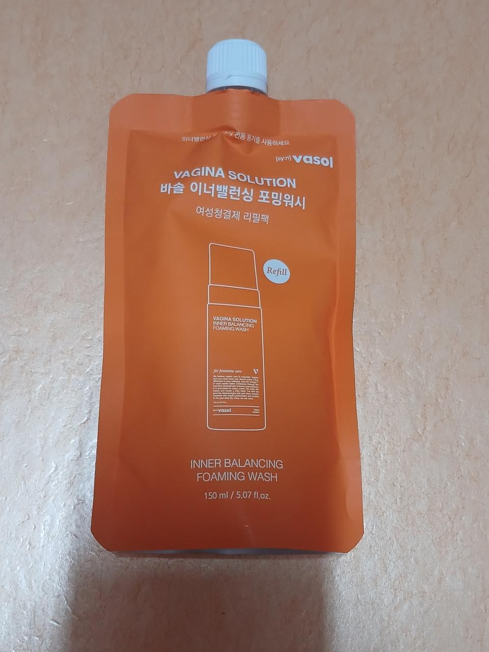 바솔 이너밸런싱 포밍워시 여성청결제 리필팩 150ml