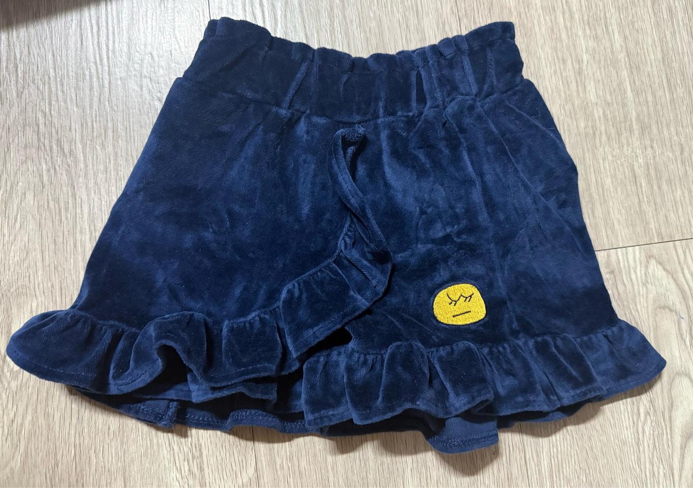 (새상품) 리미떼두두 벨벳스커트 M