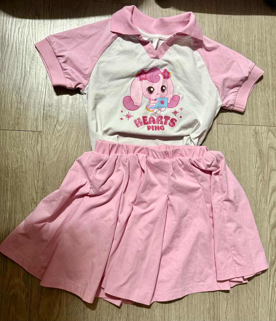 티니핑 플리츠스커트 세트 120