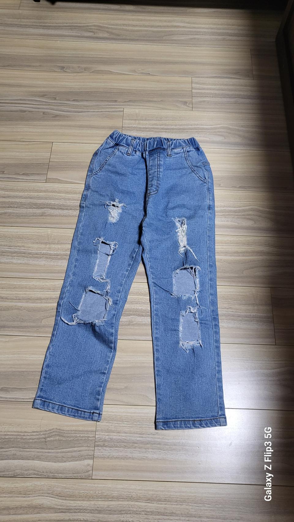 유아데님청바지~교신ㅇㅋ