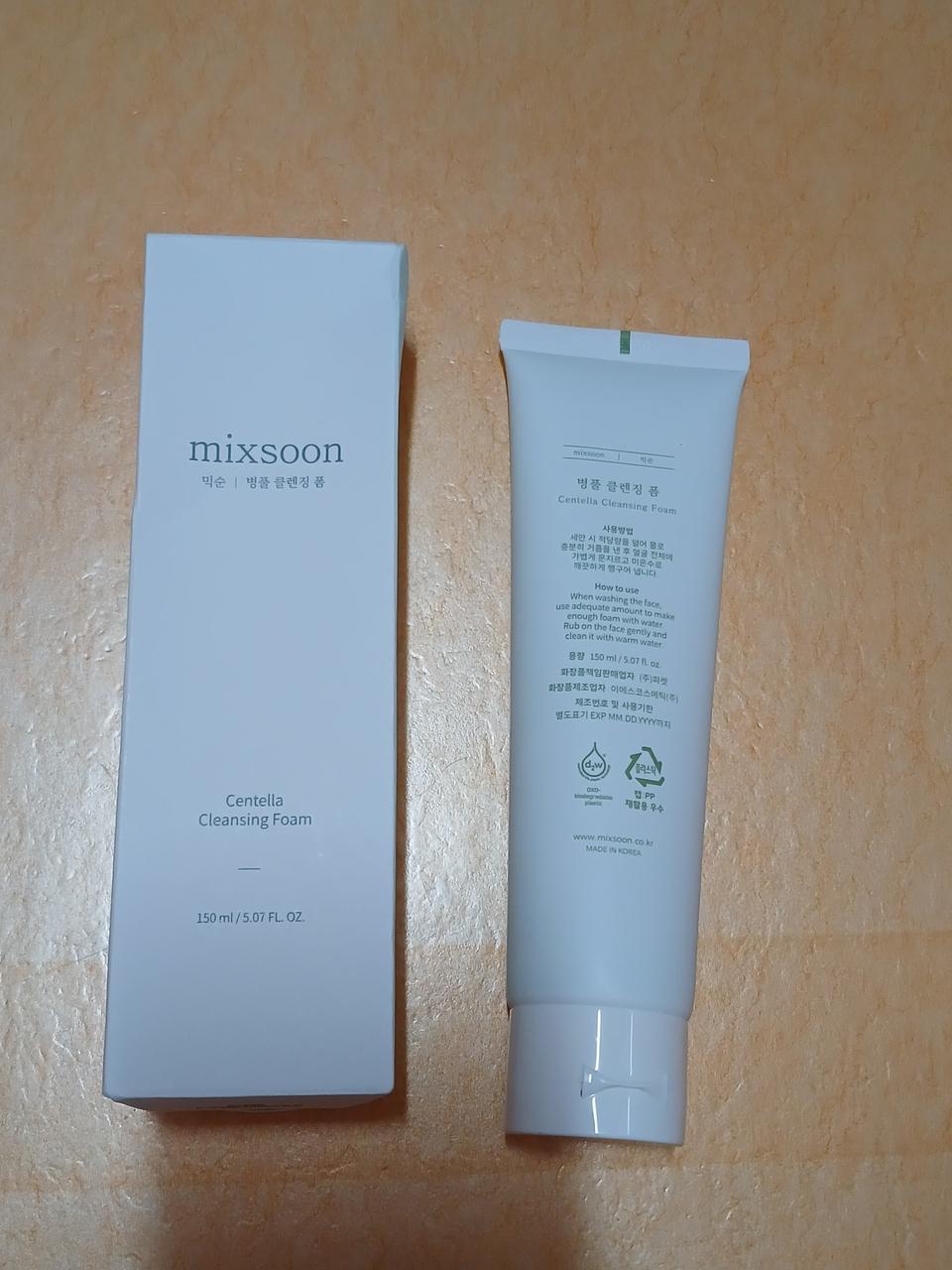 (새상품 2개) 믹순 병풀 클렌징폼 150ml