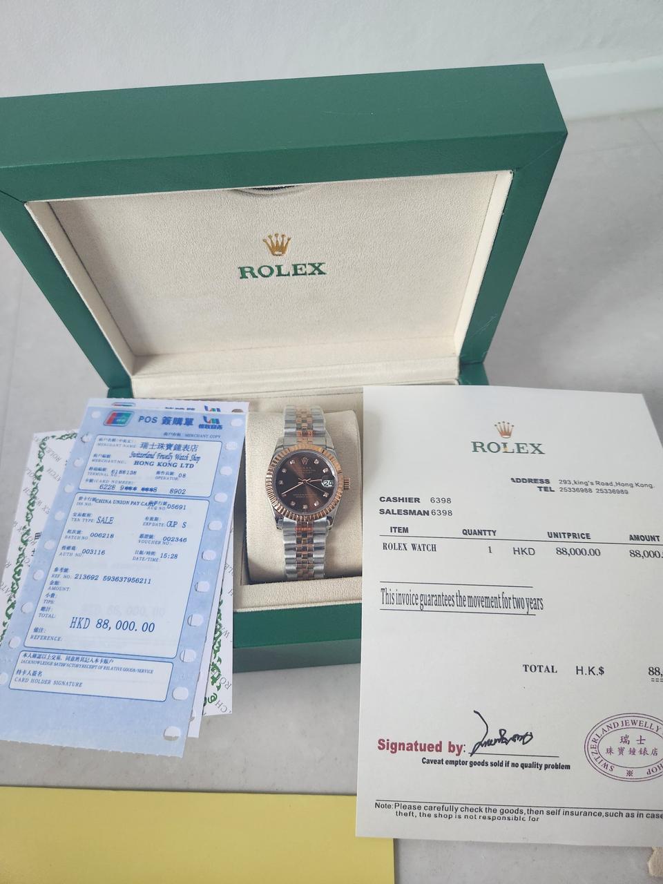 롤렉스 여성 시계