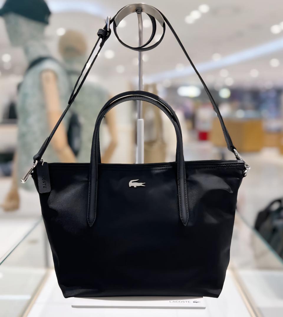 라코스테 신상 나일론 크로스 겸 토드백(거의새제품)