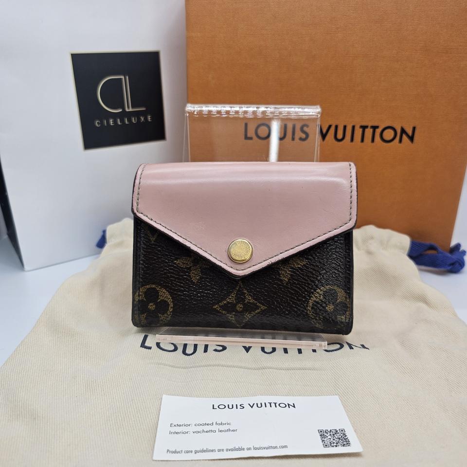 정품 루이비통 조에 월릿 반지갑 (핑크)