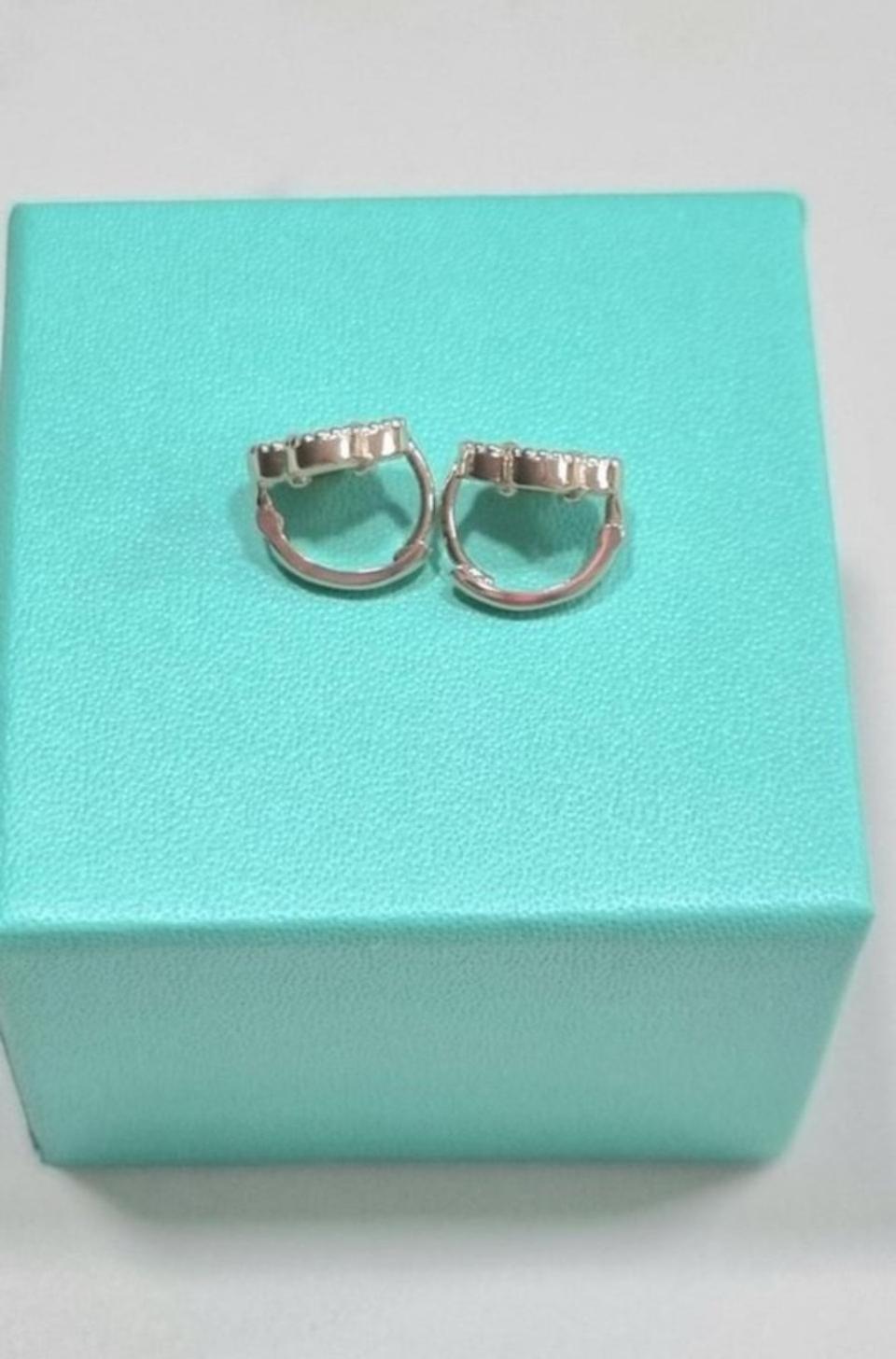 14k자개 귀걸이 새상품