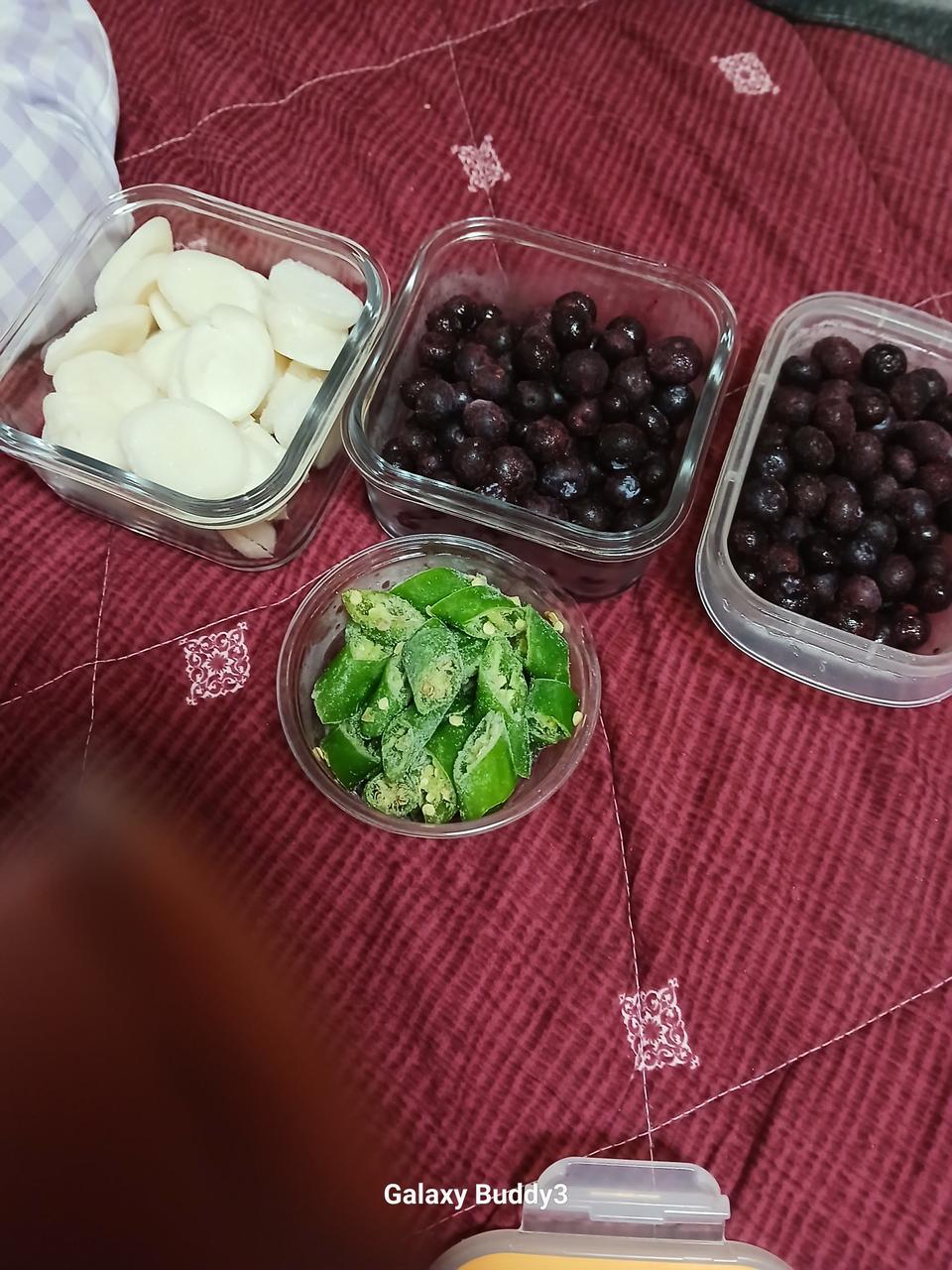 블루베리떡 청양고추