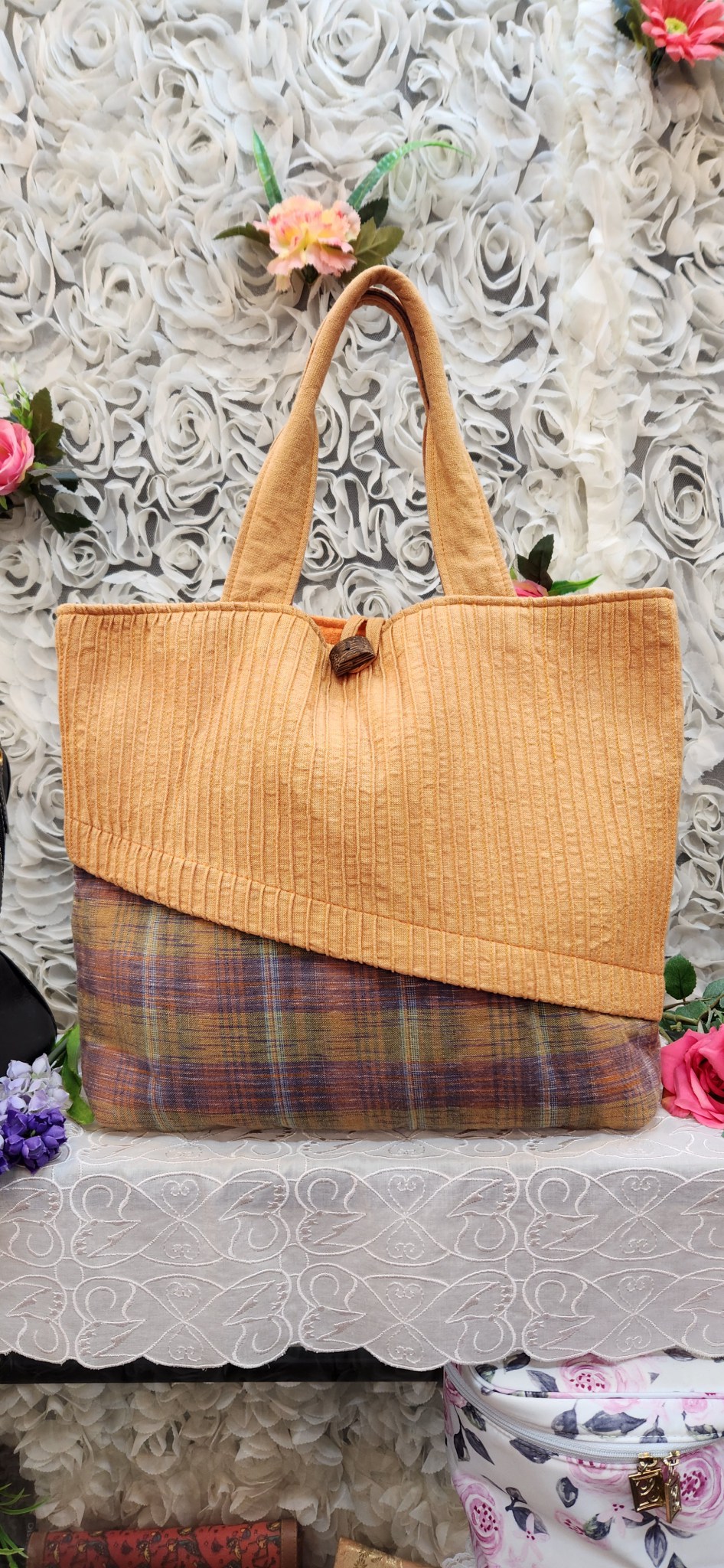 AIKOBO 고급 패브릭 가방