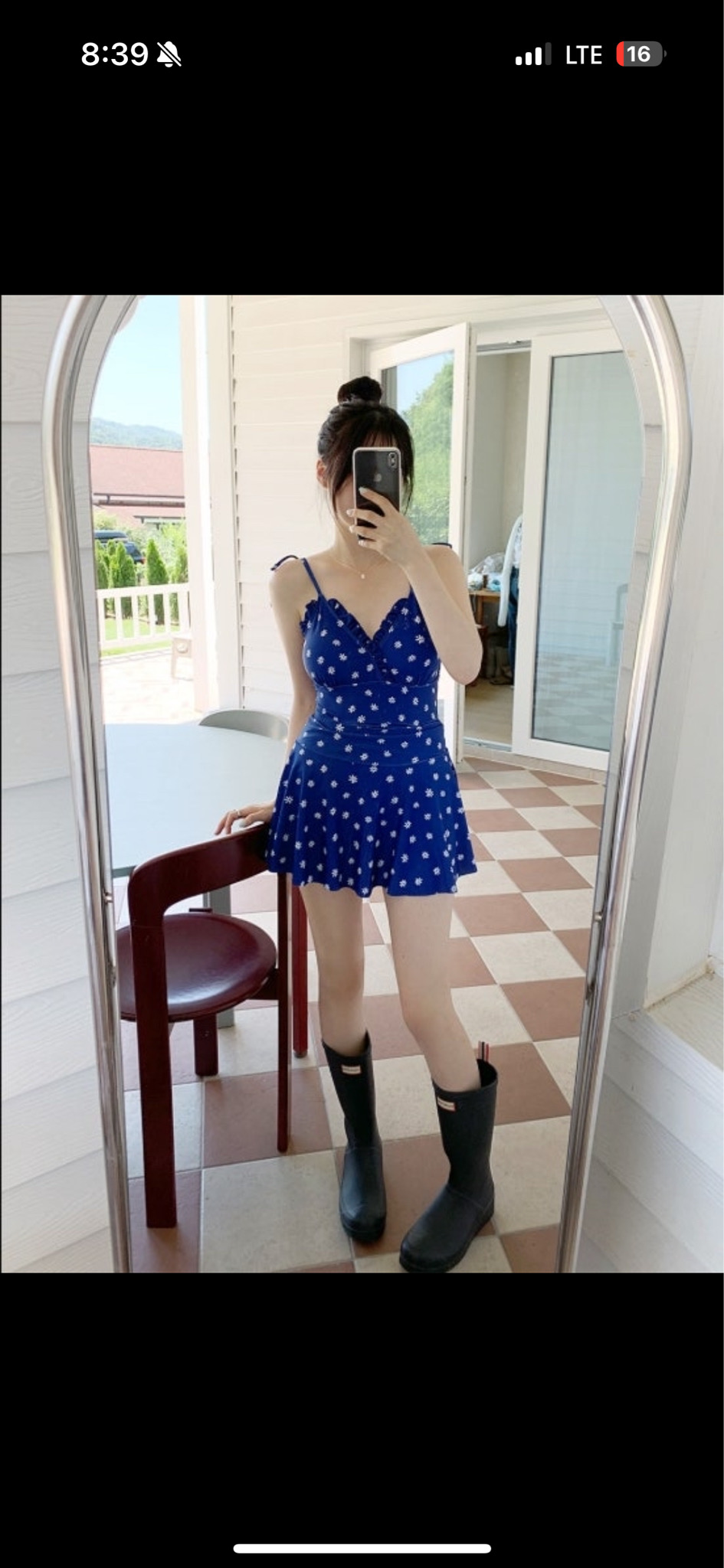 육육걸즈 66girls 썸머블룸 수영복 모노키니 원피스수영복