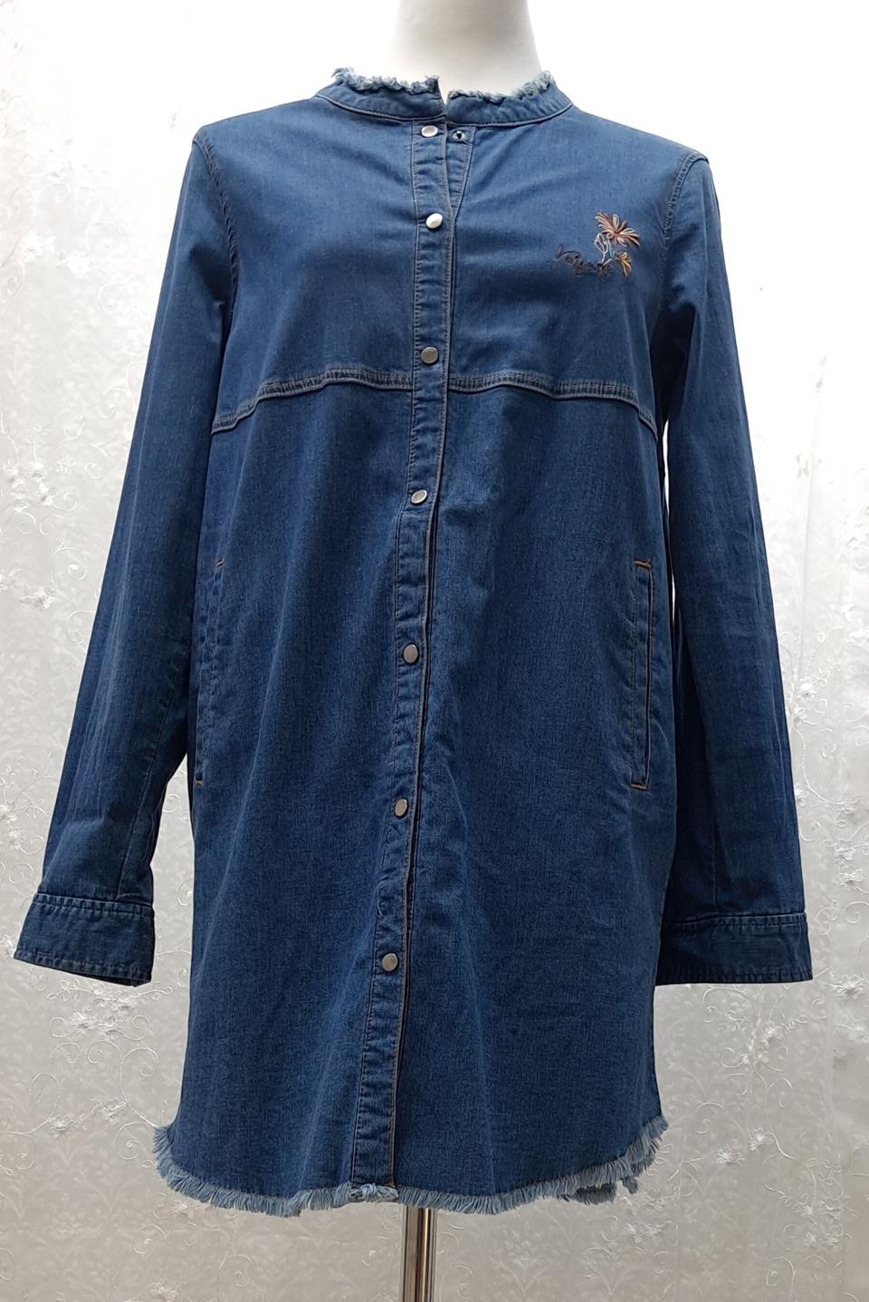 지센 데님 셔츠겸자켓  free