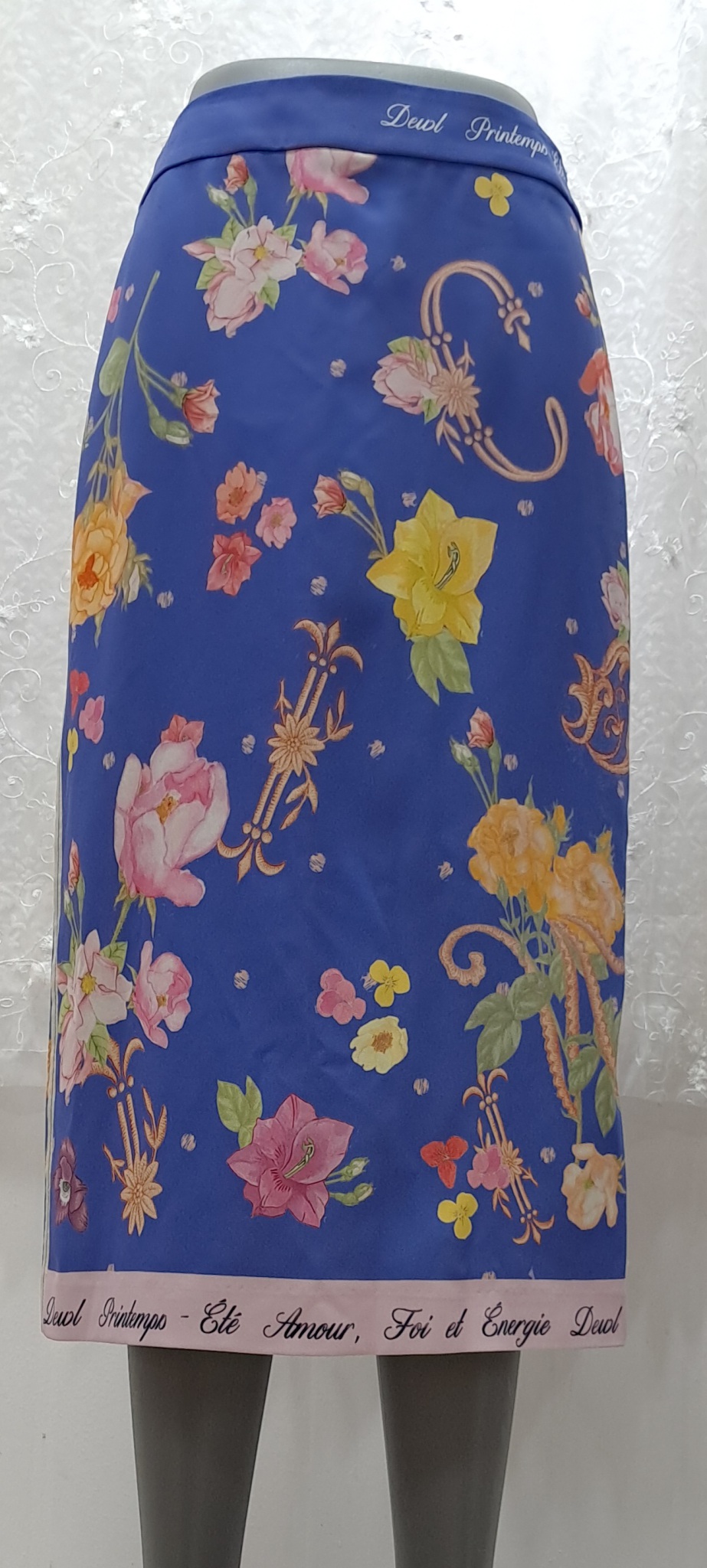 DEWL  플라워 타이트스커트  26