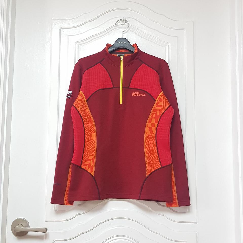 레드페이스 여성 겨울 등산복 상의 속기모 짚티셔츠 95사이즈