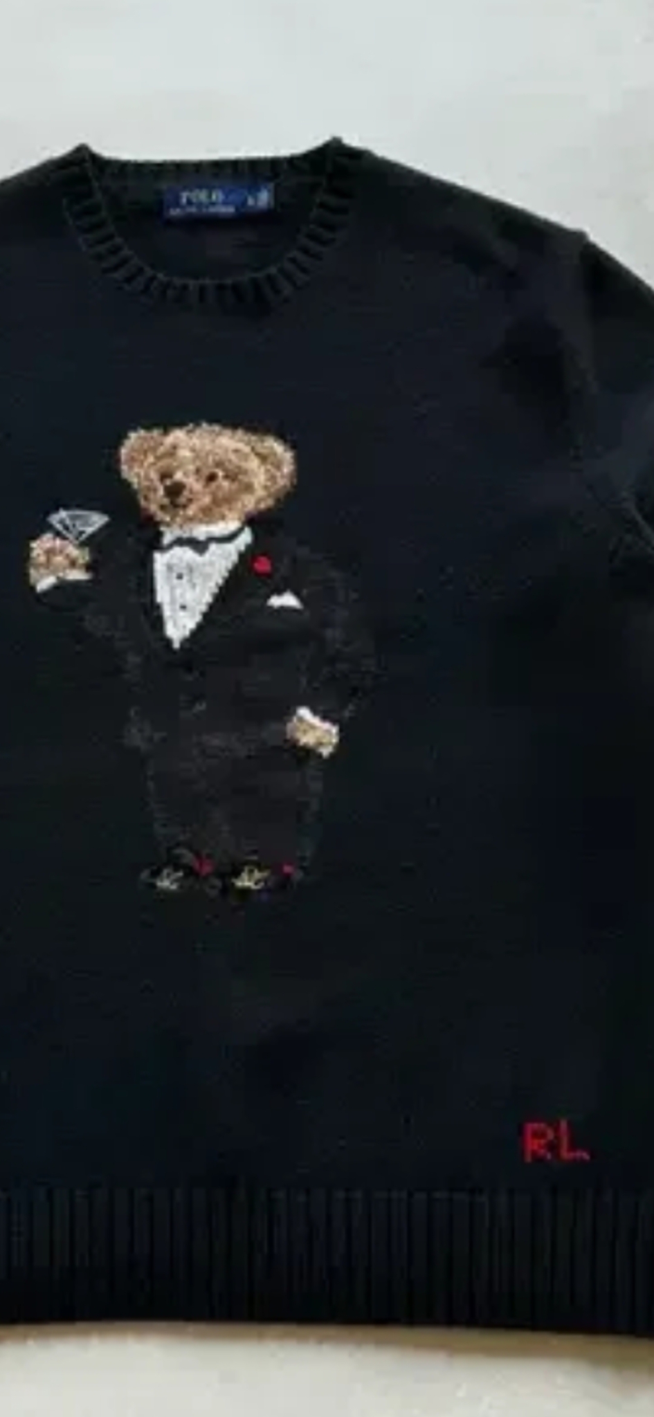 폴로베어마티니 니트