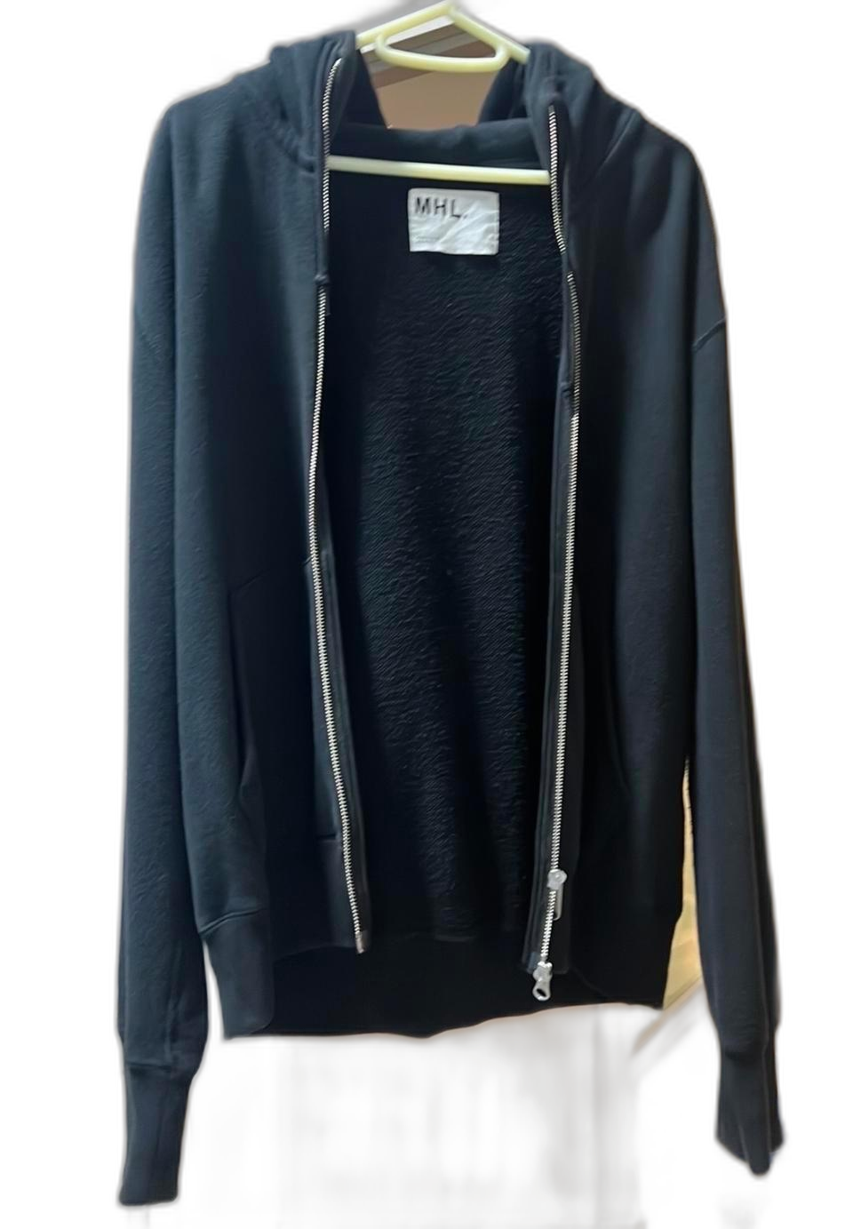 mhl 마가렛호웰 후드집업 L사이즈(100-105)블랙