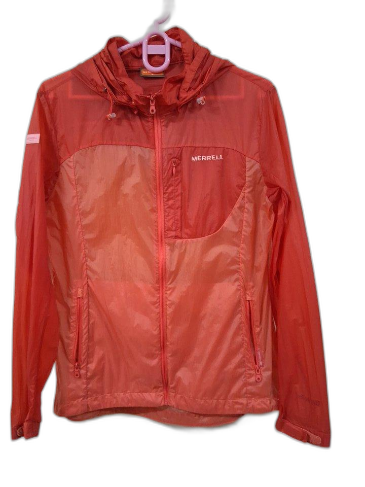 메렐 여성 바람막이 M 오렌지색