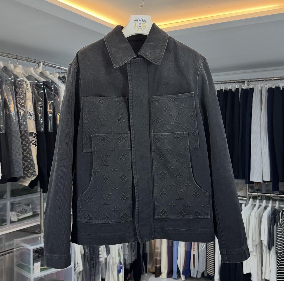 루이비통 워크웨어 카펜더 모노그램 데님 자켓 [48]