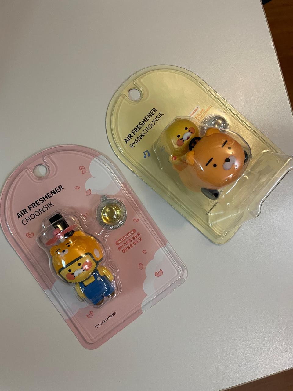 춘식이 차량용 방향제 2개