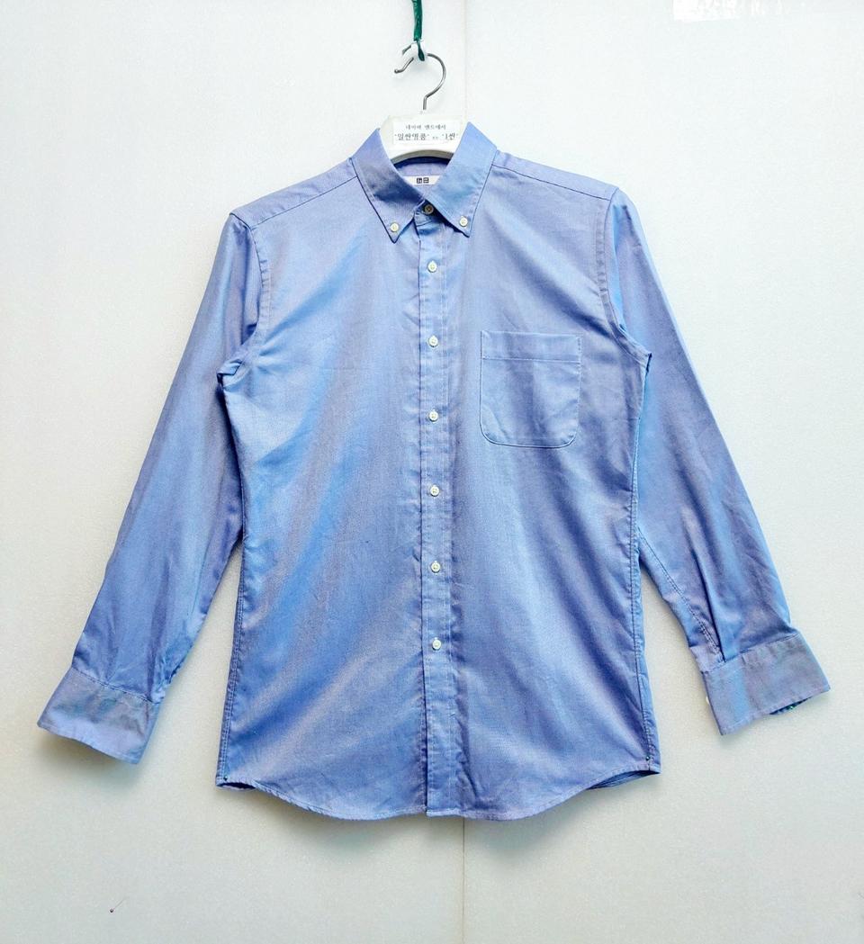 새제품/유니클로 긴팔셔츠95/정장 캐주얼셔츠