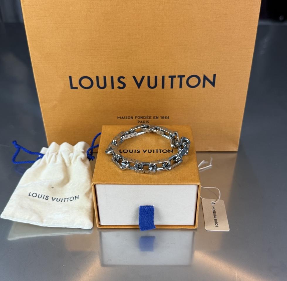 루이비통 버질아블로 모노그램 체인 팔찌