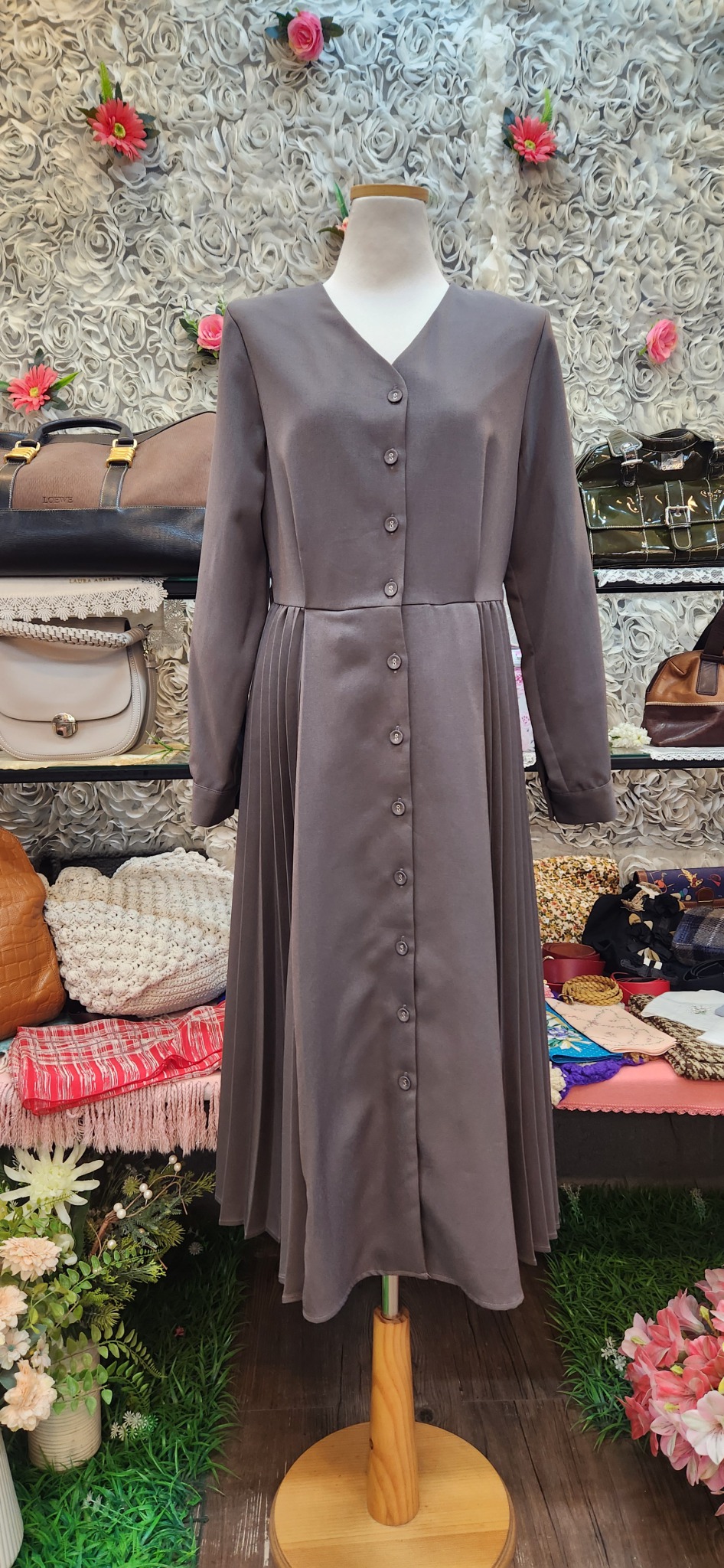 NATURAL BEAUTY BASIC 얌전한 롱원피스(55)