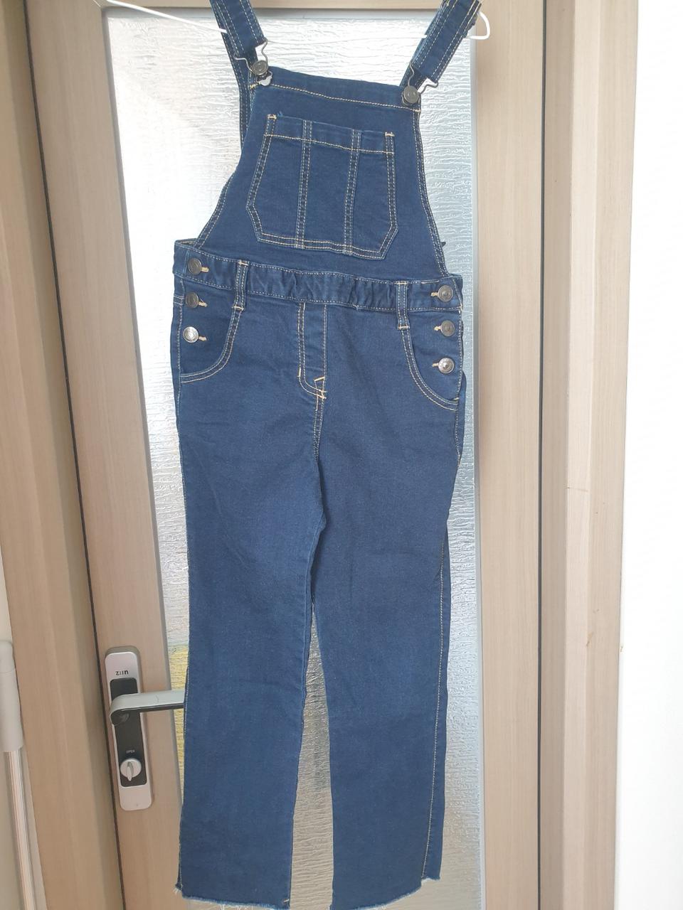 멜빵 청바지 (s급 분리가능) 140