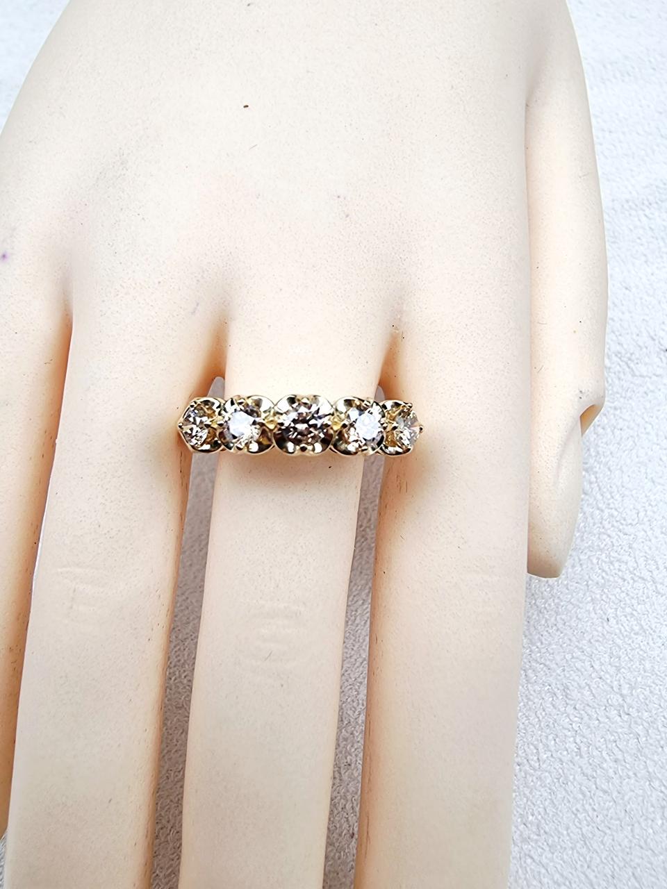 18k 다이아몬드 반지