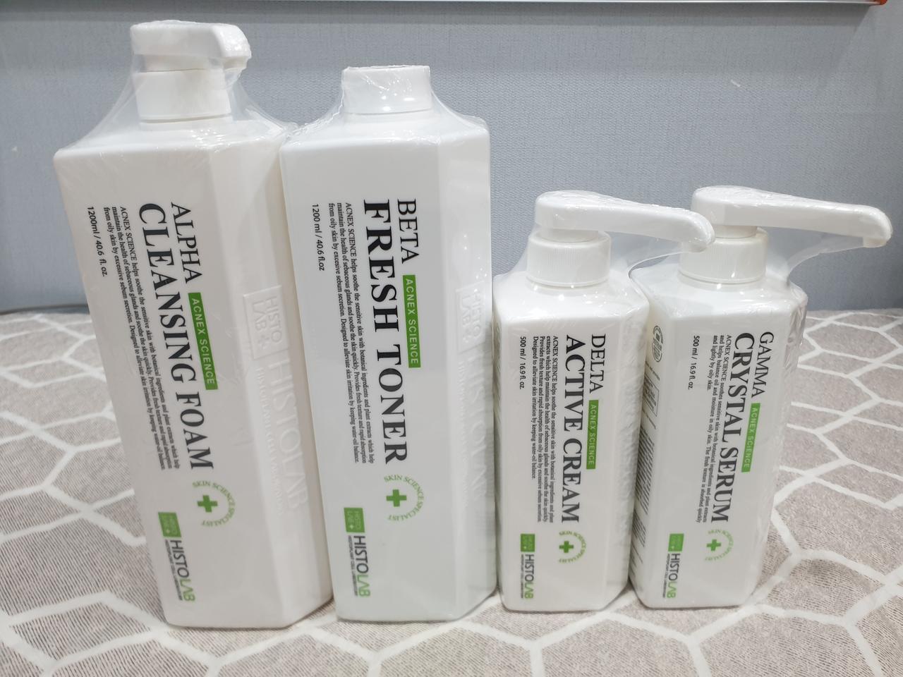 히스토랩(알파크렌징폼.토너.델타액티브크림.감마크리스탈세럼)