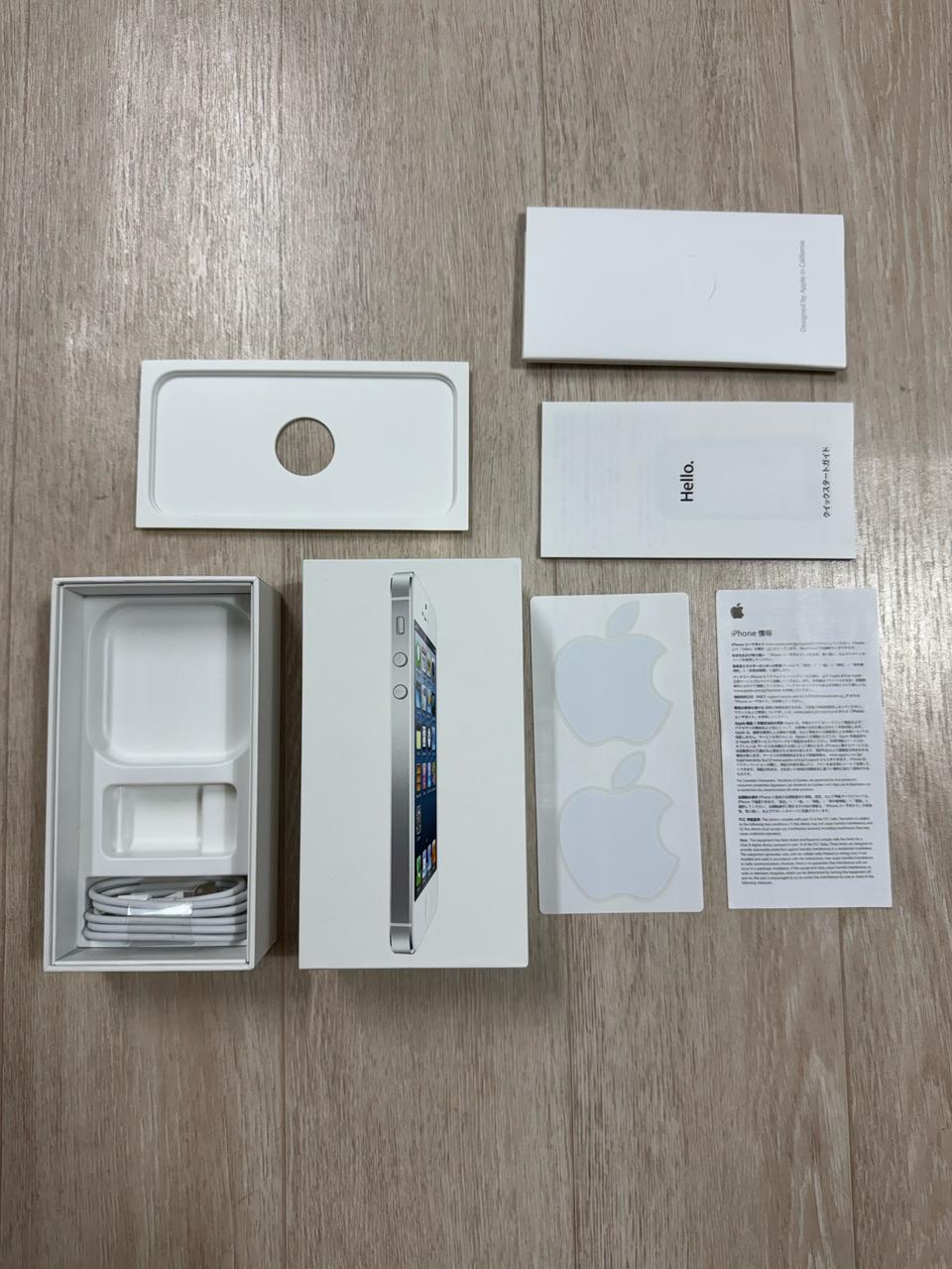 아이폰5 화이트 16gb 박스 구성품