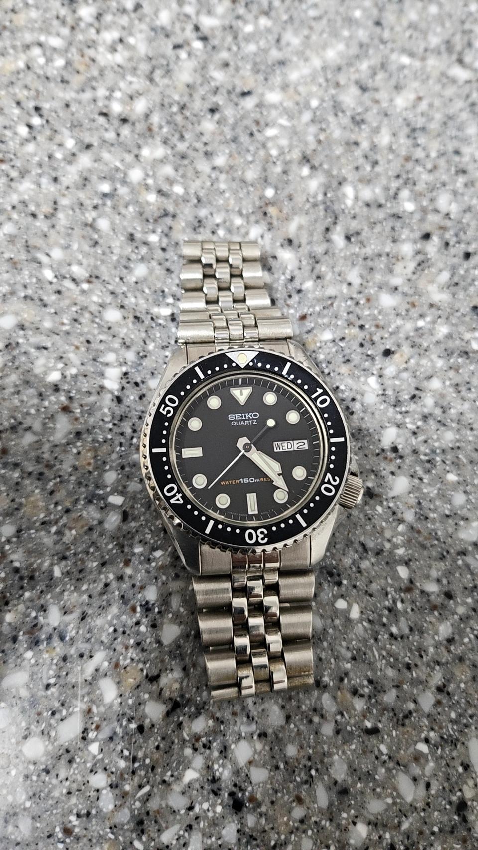 세이코다이버쿼츠6458-6000