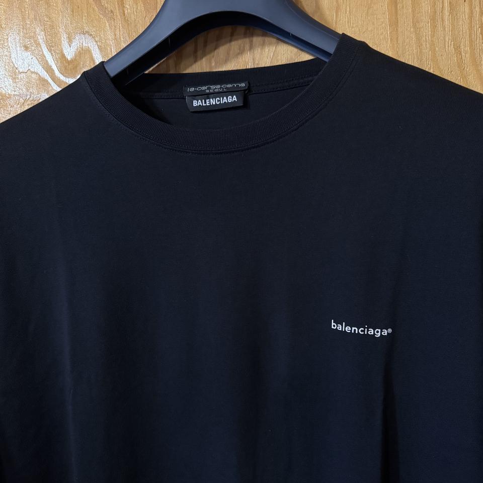 발렌시아가 꼬르소꼬모 스몰로고 반팔 티셔츠