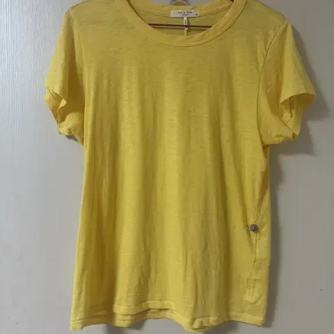 [M] Rag & Bone 랙앤본 옐로우 반팔 티셔츠