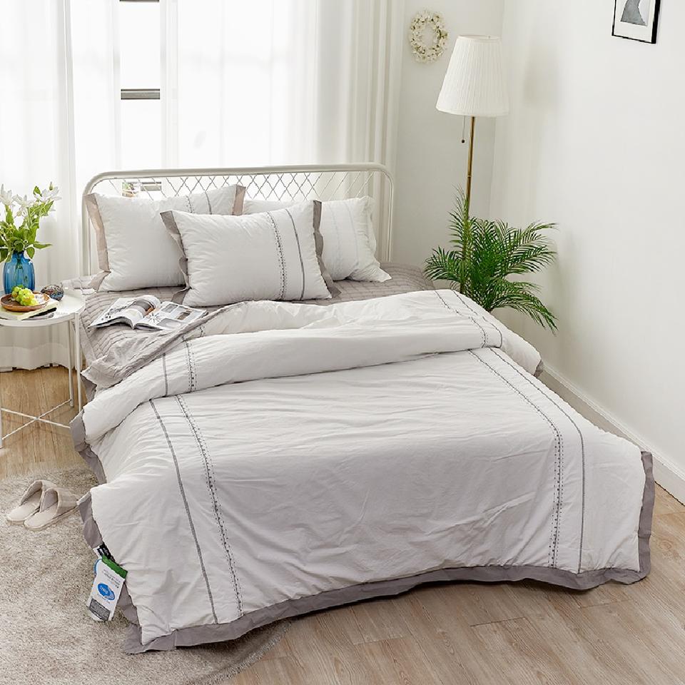 호주산 양모 솜 100% 하이엔드 고밀도 순면 100% 호텔 이불 침구