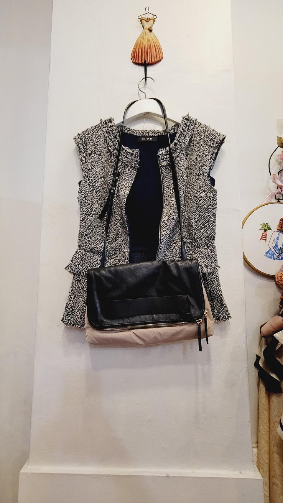 구호 크러치 크로스백