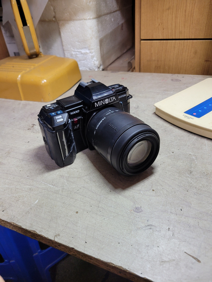 정상작동하는 Minolta Maxxum 7000 필카/외관 주의