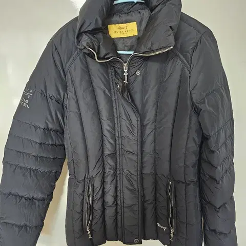 루이까스텔 블랙 패딩 점퍼 s