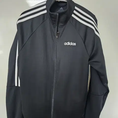 아디다스 삼선 트레이닝 검정 자켓