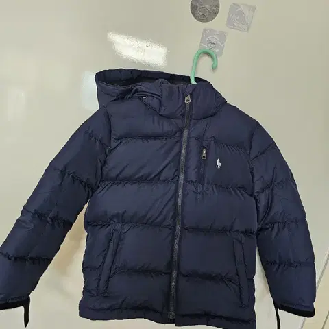 폴로 랄프로렌 네이비 패딩 점퍼 130 7세