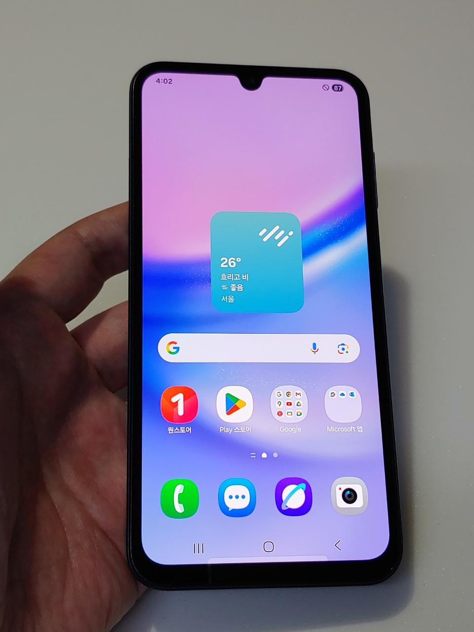 갤럭시 A15 블루블랙 11만