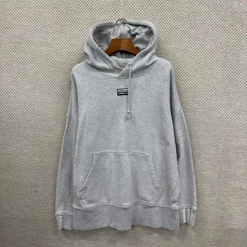 아디다스 자수로고 캐주얼 오버핏 후드티 105 D10200