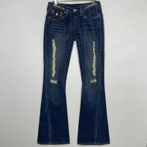 트루릴리젼 USA 부츠컷 데님팬츠