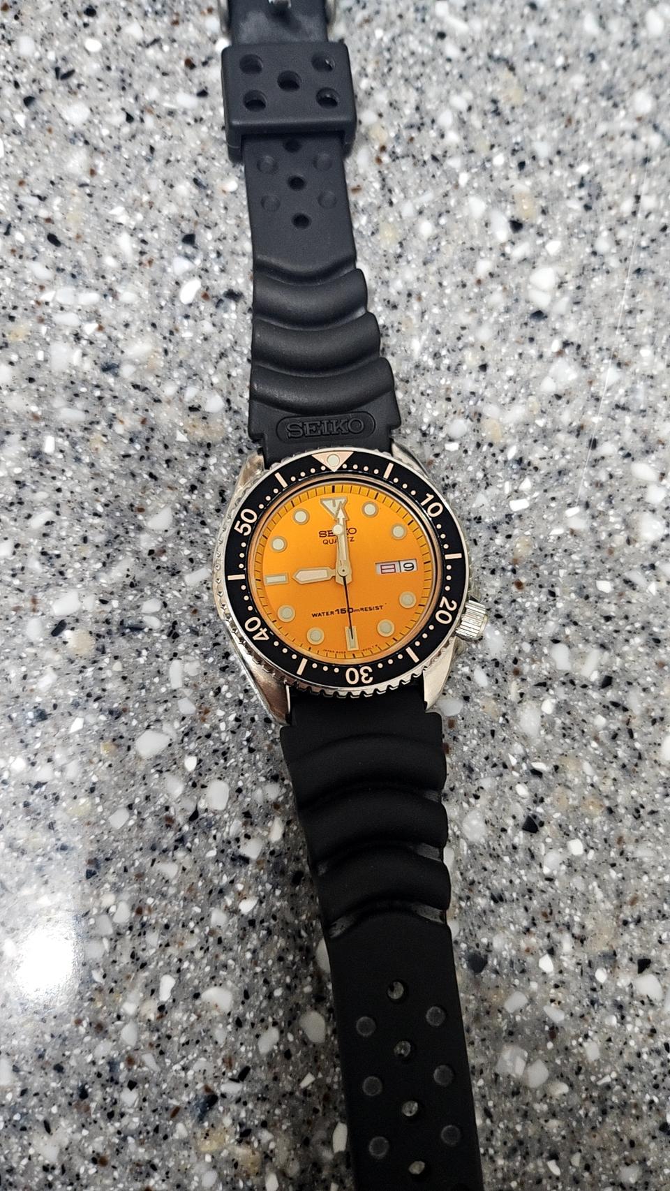 세이코다이버쿼츠6458-6000