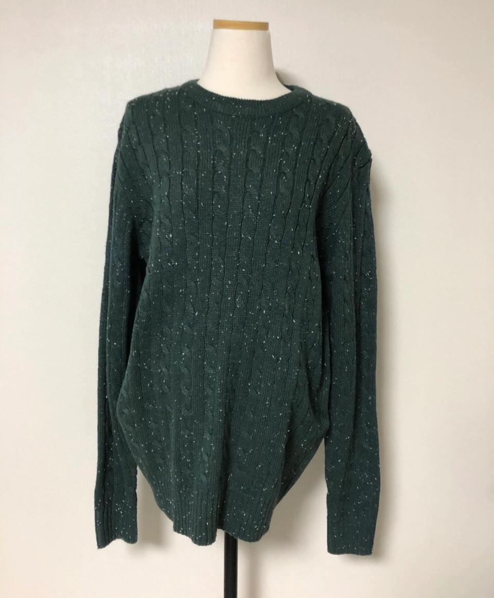 (새상품) 꽈배기 니트