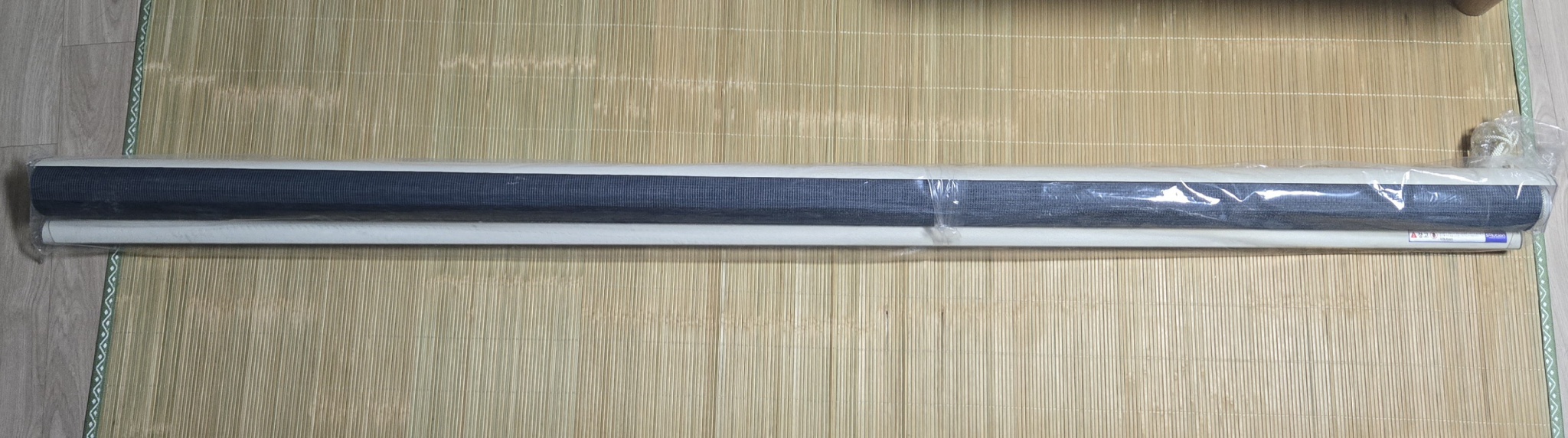 우드룩 콤비 블라인드 네이비 색상 새상품 판매