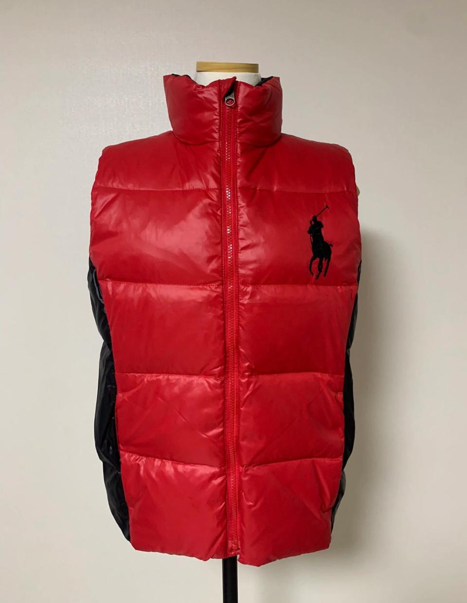 폴로 패딩조끼