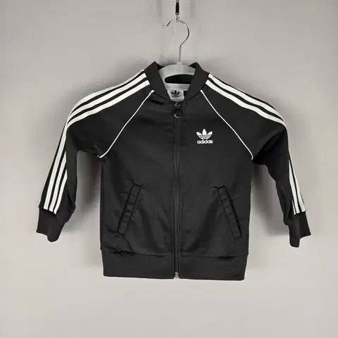[무료배송]아디다스 키즈 90 슈퍼스타 기모 트랙탑 자켓