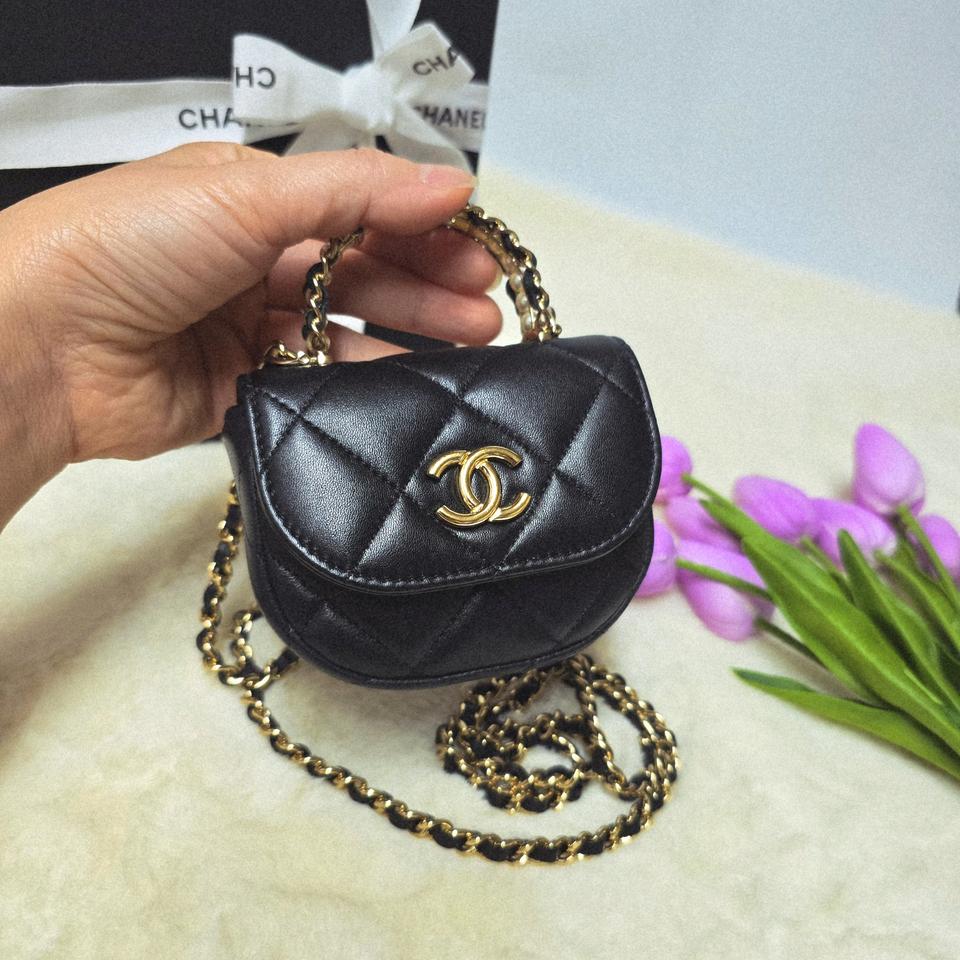 샤넬진주탑핸들백 정품