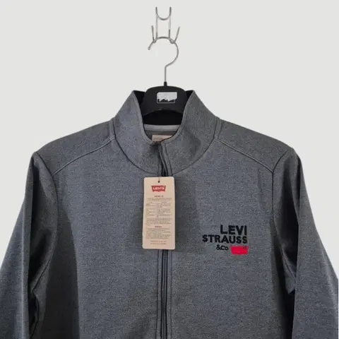 새상품[160]리바이스 키즈 기모 트랙탑 져지자켓