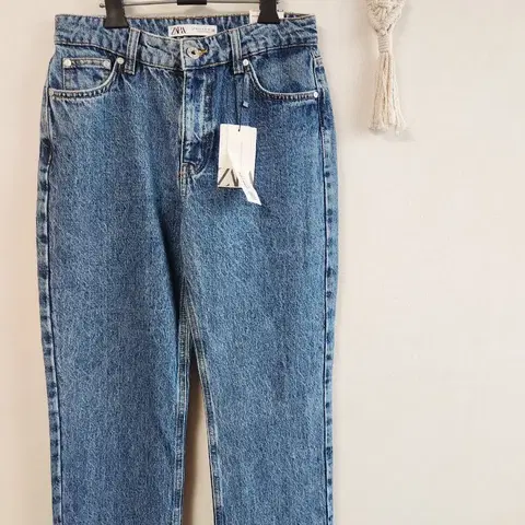 (새상품) 자라 스트레이트핏 데님 팬츠 26